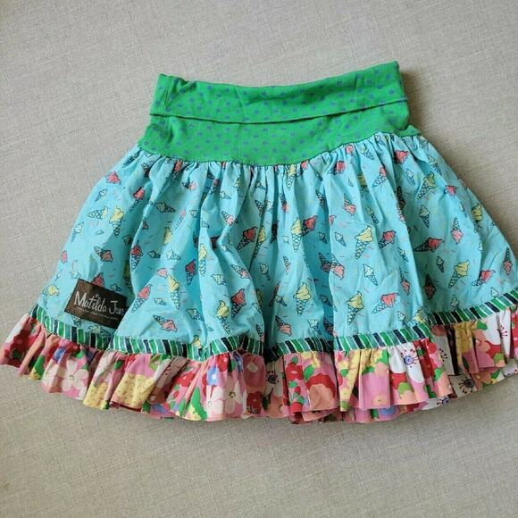 Matilda Jane Ice Cream Print Skirt - Picture 6 of 8